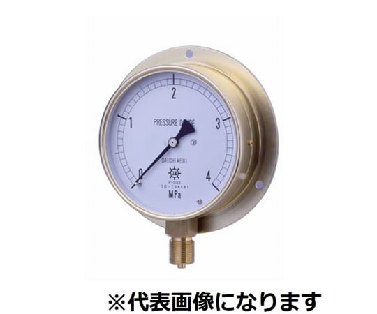 Daiichi Keiki Mfg HNT 通用型壓力錶 B型 φ75 R3/8 0~0.06MPa 及其他 BTR38-752MPA 和更多型號 - 商品圖 2