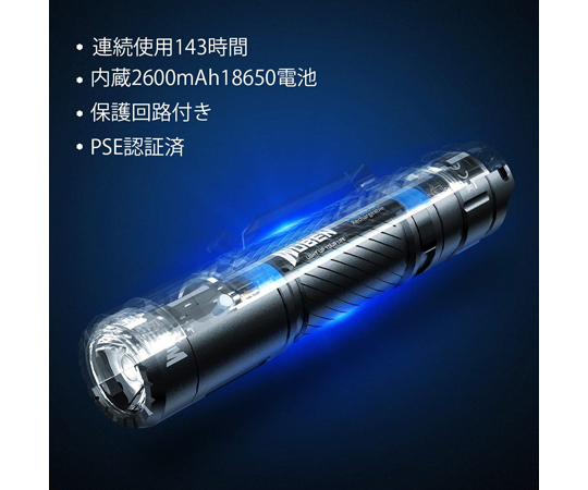 Wuben LED手電筒 C3 - 商品圖 3