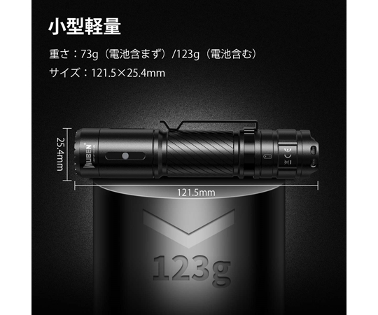 Wuben LED手電筒 C3 - 商品圖 5