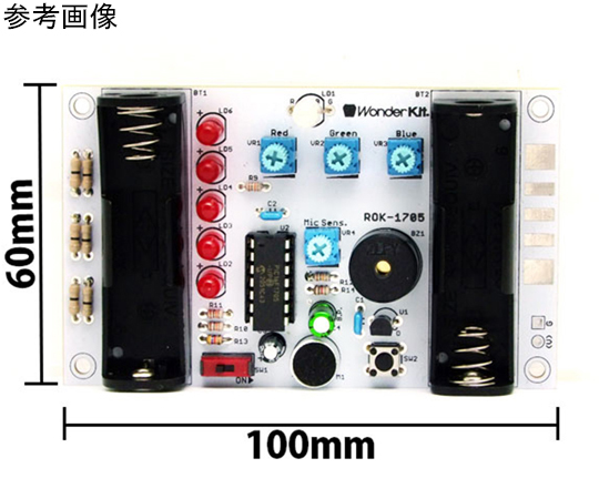 Kyohritsu Electronic Industry Co., Ltd. 完整焊接練習套件 ROK-1705 - 商品圖 5