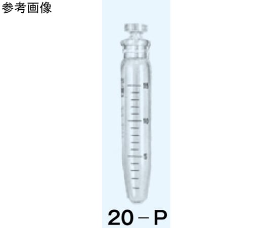 離心管 白色 最小刻度 1 毫升 15 毫升 TS14，直徑 20 x 總高 115 毫米 及其他 20-PAO 和更多型號 - 商品圖 2