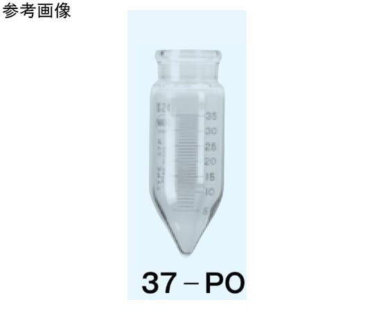 離心管 錐形 白色/錐形 最小刻度 1 mL 35 mL TS24/直徑 35 x 總高 112 mm 及其他 37-PO 和更多型號 - 商品圖 3