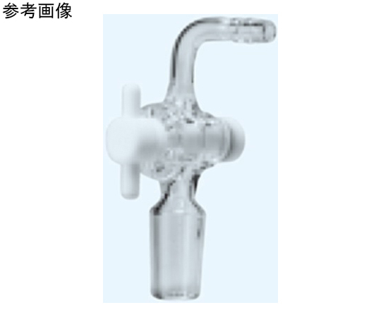 吸氣塞 (PTFE 旋塞) TS 滑動部件 15 支管 (橡膠塞) φ8 mm 及其他 055-152T 和更多型號 - 商品圖 3
