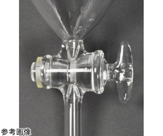 分液漏斗 (玻璃活栓) TS 滑動部件 15/25 50 毫升 白色 及其他 168-15050 和更多型號 - 商品圖 9