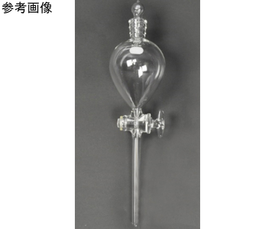 分液漏斗 (玻璃活栓) TS 滑動部件 15/25 50 毫升 白色 及其他 168-15050 和更多型號 - 商品圖 10