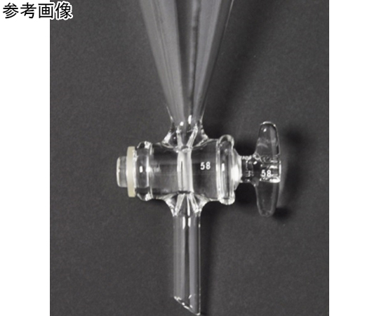分液漏斗 篩板式 (玻璃活栓) TS 滑動部件 15/25 25 毫升 白色 及其他 166-15025 和更多型號 - 商品圖 6