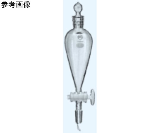 分液漏斗 Skeve 型 (PTFE 活栓) TS 上部 15 TS 下部 15 50 毫升 及其他 160-15050 和更多型號 - 商品圖 5