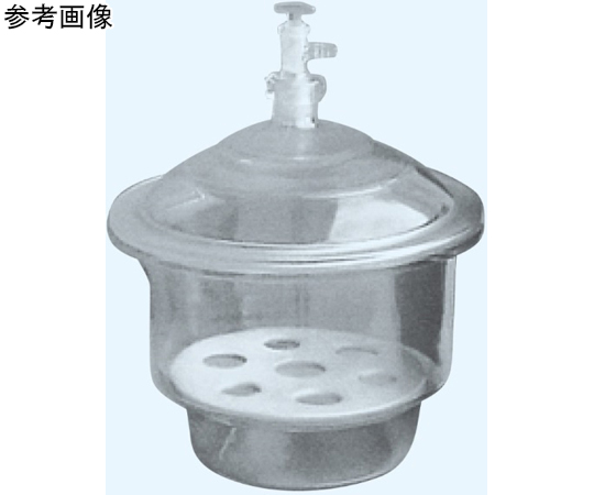 玻璃乾燥器 (上口型) 白色 標稱直徑120 及其他 640-120 和更多型號 - 商品圖 3