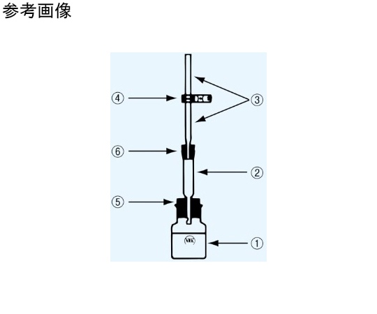 砷檢測儀 (砷檢測儀 A型 Gutzeit 法 1 組) 及其他 3002-6 和更多型號 - 商品圖 7