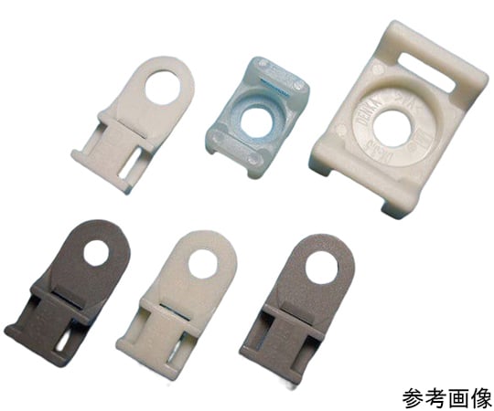 螺絲型束帶固定座 [DK] 淺灰色 100入 及其他 DK-1-35 和更多型號 - 商品圖 5