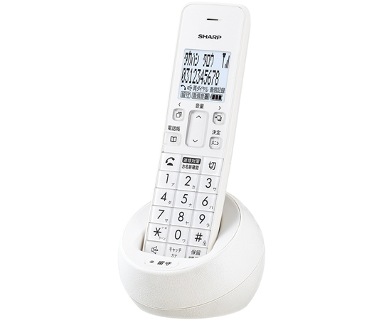 Sharp Corporation 無線電話 JD-S09CL-W - 商品圖 2
