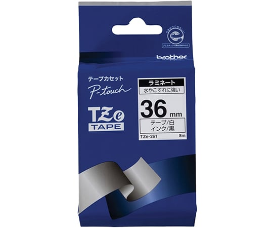 Brather P-Touch 護貝標籤帶 寬36 mm (黑/白) 及其他 TZe-161 和更多型號 - 商品圖 3