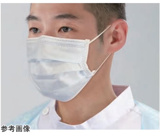 Osaki Medical Corporation 專業口罩 I 橡膠繩免綁 藍色 50片 及其他 - 商品圖 5