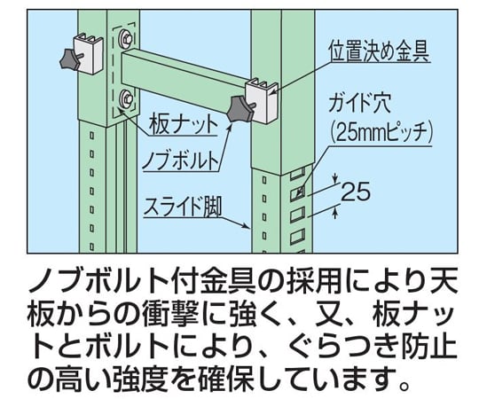 SAKAE 中型高度調整工作台 (TKT5/負載能力 400 公斤/美耐皿桌面) 深灰色 1200 x 750 毫米 及其他 TKT5-127CHM 和更多型號 - 商品圖 10
