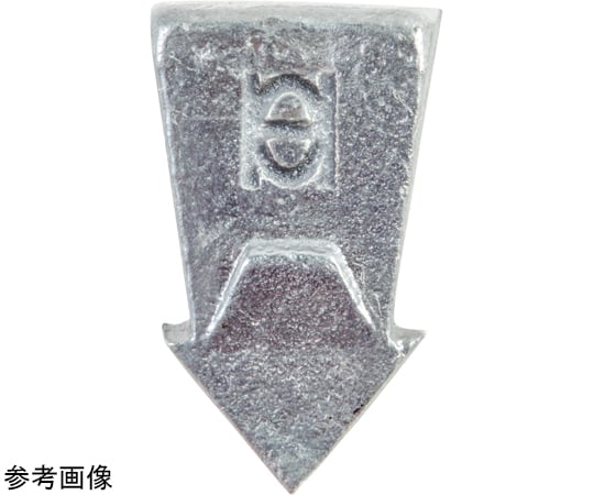 不可拆卸楔形鋁 型號：E-Small 尺寸 A x B x C (mm)：4.5 x 8 x 15 及其他 WE-0 和更多型號 - 商品圖 3