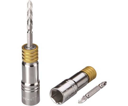 SUPER TOOL Co., Ltd. 電動起子套筒接頭 顏色：黃色 六角對邊S (mm)：17 ΦD (mm)：23.5 及其他 DSB17 和更多型號 - 商品圖 3