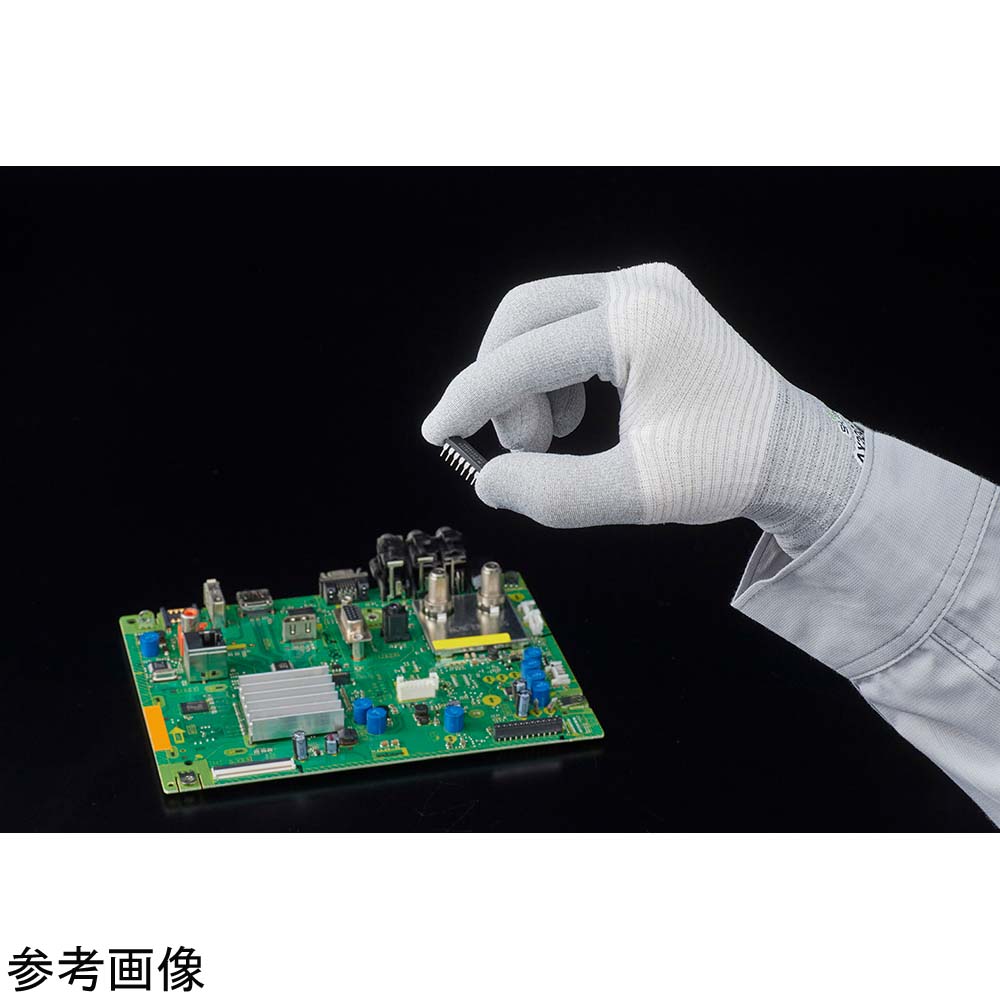 抗靜電 EX Fit 手套 L 灰色 1雙 及其他 - 商品圖 4