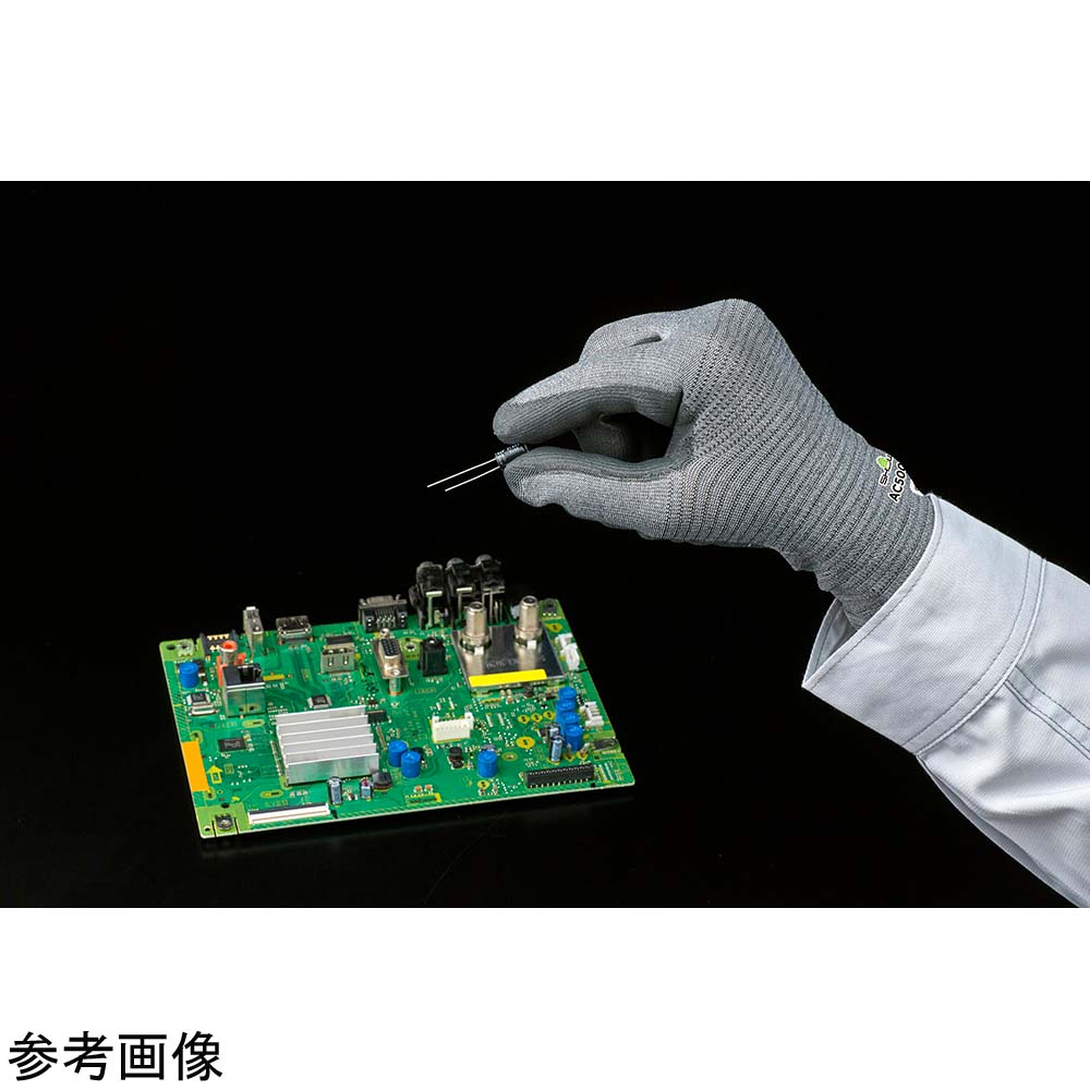 抗靜電 Fortex 聚氨酯掌面手套 XL 灰色 1雙 及其他 - 商品圖 4