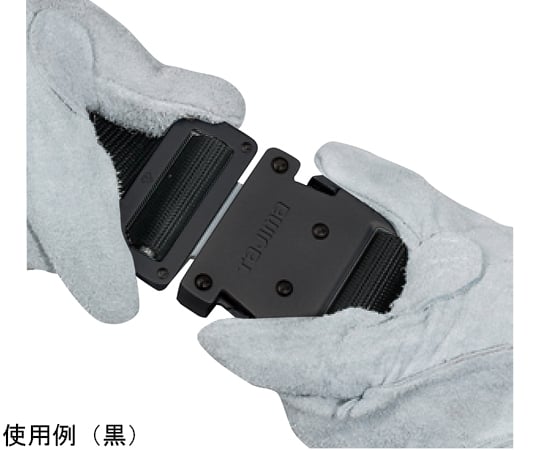 腰帶 鋁製 一觸式扣環 L號 條紋紅色 及其他 BWL145-BK 和更多型號 - 商品圖 3