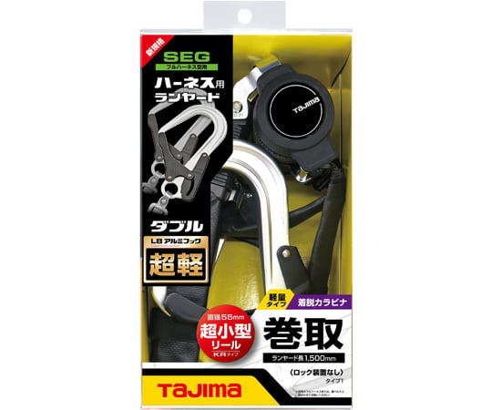 TJM DESIGN CORP. 安全帶掛繩 KR150F Double L5 及其他 A1KR150F-WL5 和更多型號 - 商品圖 7