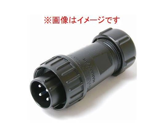 NJW 插頭 防水型 (外殼 φ32/3 極) 及其他 NJW-323PM20 和更多型號 - 商品圖 4