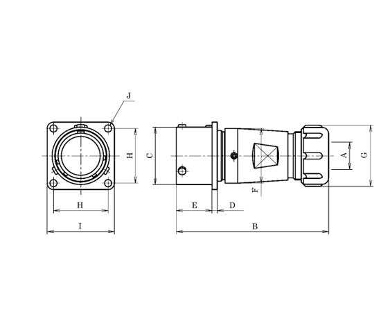 NAW 法蘭轉接器 (外殼 φ16/5 極) 及其他 NAW-165AdFM9 和更多型號 - 商品圖 8