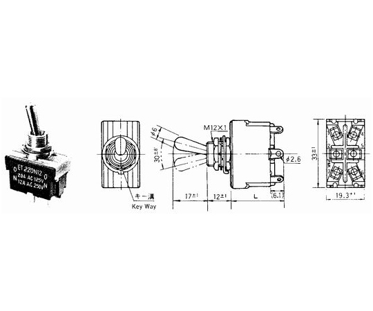 小型撥動開關 及其他 ET110D12-Z 和更多型號 - 商品圖 8