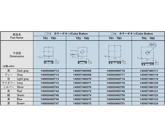帶燈按鈕開關 角度 7.5 銀色按鈕 及其他 140000480764 和更多型號 - 商品圖 4