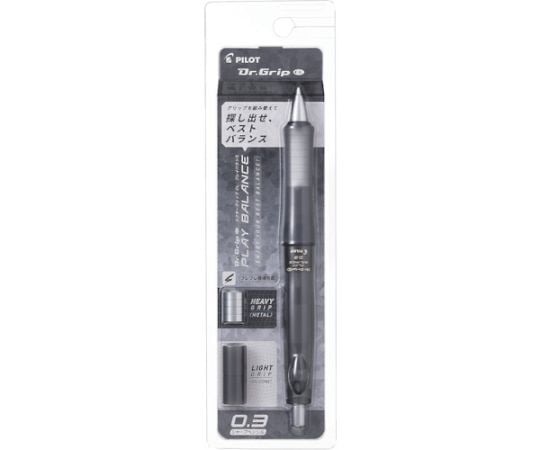 機械鉛筆 Doctor Grip CL Play Balance 0.3 公釐 透明黑 及其他 HDGCL70R3-NC 和更多型號 - 商品圖 5