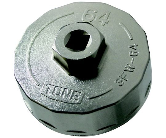 機油濾清器扳手 14方 外徑82 mm 總高35 mm 驅動9.5 mm 對邊尺寸74 mm 及其他 3FW-63 和更多型號 - 商品圖 4