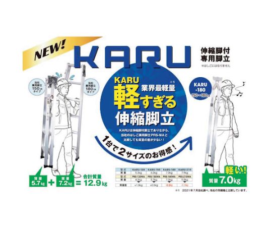 輕量化擴充專用踏板梯 KARU 及其他 KARU120 和更多型號 - 商品圖 3