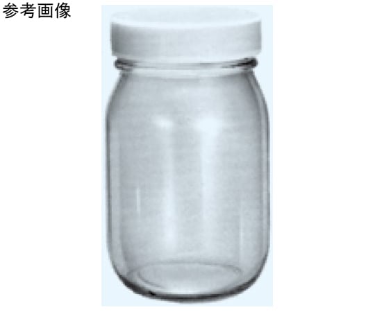 D型樣品瓶 70 毫升 φ45 x H78 x 內徑33 毫米 100 個及其他 555-900 和更多型號 - 商品圖 2