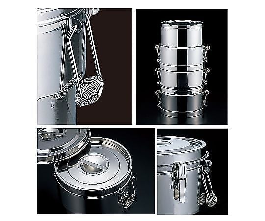 18-8 雙層食物罐 附刻度 (附夾) 8 公升 及其他 14008C8L 和更多型號 - 商品圖 2