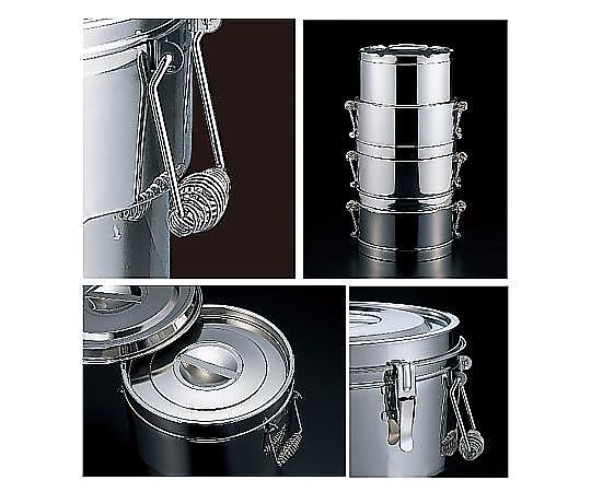 18-8 雙層食物罐 附刻度 (附夾) 8 公升 及其他 14008C8L 和更多型號 - 商品圖 6