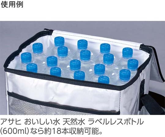 Japan Green Cross, inc. 軟式保冷袋 18公升 銀色 寬335mm x 深260 x 高250mm 375870 - 商品圖 3