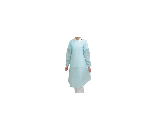 MIDORI ANZEN CO., LTD. 維德保利佳連袖圍裙 藍色 M號 10張 及其他 CD4038571002 和更多型號 - 商品圖 2