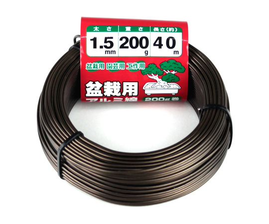盆栽用鋁線 200克捲 青銅色 1.0毫米 及其他 - 商品圖 4