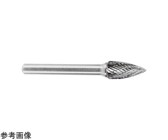 SUPER TOOL Co., Ltd. 碳化棒形狀：子彈型 b (mm)：16 l (mm)：25 L (mm)：69 柄徑 a (mm)：Φ6 及其他 SB4C01 和更多型號 - 商品圖 6