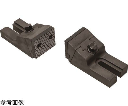 自由虎鉗經濟型 夾持力 (kN): 23 A (mm): 142 B (mm): 70 C (mm): 72 D (mm): 14.5 1 組 (2 件) 及其他 FV350E 和更多型號 - 商品圖 2