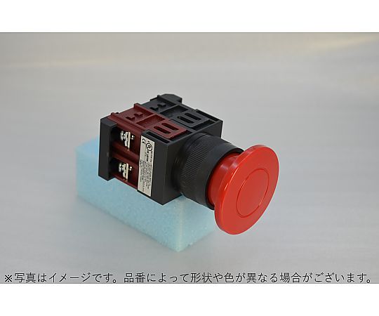 MARUYASU DENGYO CO.,LTD. φ22 中型蘑菇頭按鈕開關 瞬時樹脂環 1b 綠色 及其他 A22PDE01G 和更多型號 - 商品圖 3