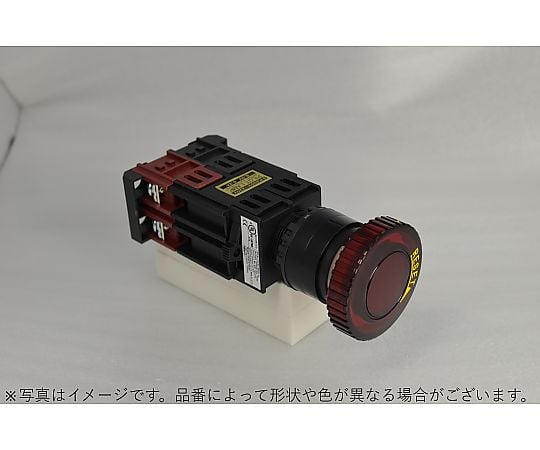 MARUYASU DENGYO CO.,LTD. φ25 按壓鎖定蘑菇頭型帶燈按鈕開關 附變壓器 瞬時金屬環 1a1b 紅白色白熾燈泡 HC型 及其他 A25FTM20011R 和更多型號 - 商品圖 3