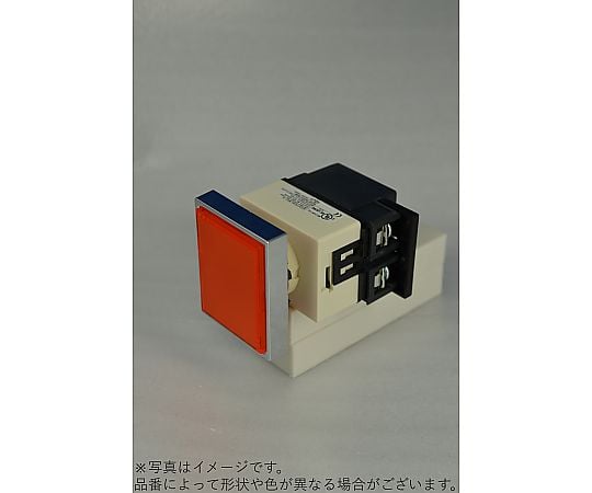 φ25 長角廣角指示燈附變壓器方形金屬彩色邊框綠色LED及其他 A25ILTQW200GLE 和更多型號 - 商品圖 5