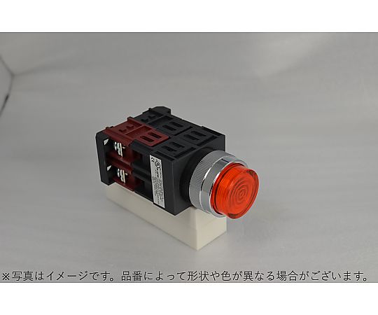 MARUYASU DENGYO CO.,LTD. φ25 全電壓 突出式發光按鈕開關 瞬時 金屬環 1a 紅白色白熾燈泡 JC型 及其他 A25FA3010RJ 和更多型號 - 商品圖 3