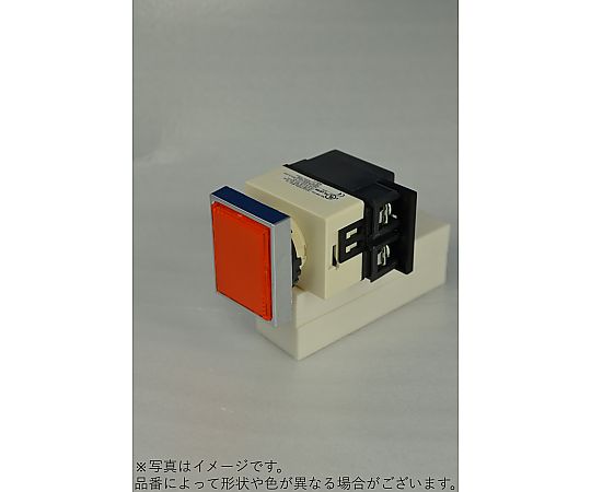 MARUYASU DENGYO CO.,LTD. φ30 矩形指示燈 方形金屬色邊框 綠白熱燈泡 帶變壓器 及其他 A30ILTQ200Y 和更多型號 - 商品圖 3