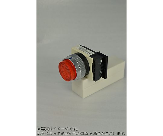φ30 全電壓圓形指示燈金屬環平面透明白色熱燈泡及其他 A30ILAF12W 和更多型號 - 商品圖 3