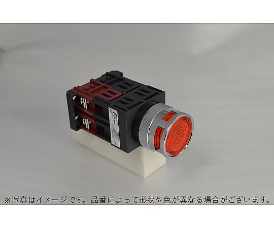 MARUYASU DENGYO CO.,LTD. φ30 全電壓金屬護罩型 (帶孔) 帶燈按鈕開關 瞬時金屬環 1a 綠白熾燈泡 JC型 及其他 A30FAG3010GJ 和更多型號 - 商品圖 3