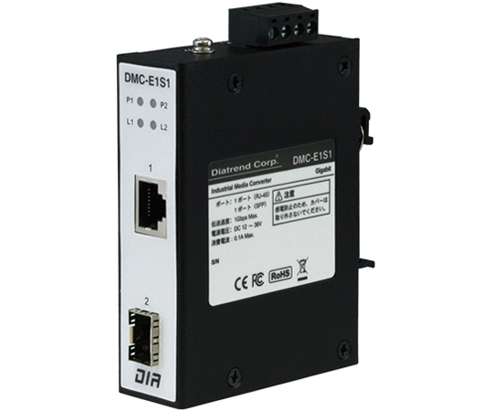 工業級媒體轉換器 SFP埠類型 DMC-E1S1 及其他 DMC-E1S1 和更多型號 - 商品圖 10