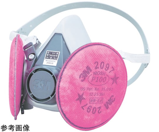 可更換式防塵口罩 6000/2097- RL3L 尺寸及其他 60002097-RL3M 和更多型號 - 商品圖 2