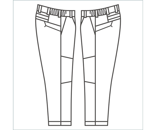 MIDORI ANZEN CO., LTD. 全年工作服 抗靜電 JIS標準產品 Verdexelflex 中性長褲 寶藍色 SSS號 及其他 VE763-SITA-4L 和更多型號 - 商品圖 6