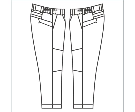 MIDORI ANZEN CO., LTD. 全年工作服 抗靜電 JIS標準產品 Verdexelflex 中性長褲 寶藍色 SSS號 及其他 VE763-SITA-4L 和更多型號 - 商品圖 9